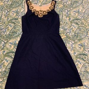 Lilly Pulitzer Navy beaded dress